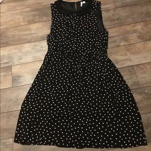 L Polka dot girls dress